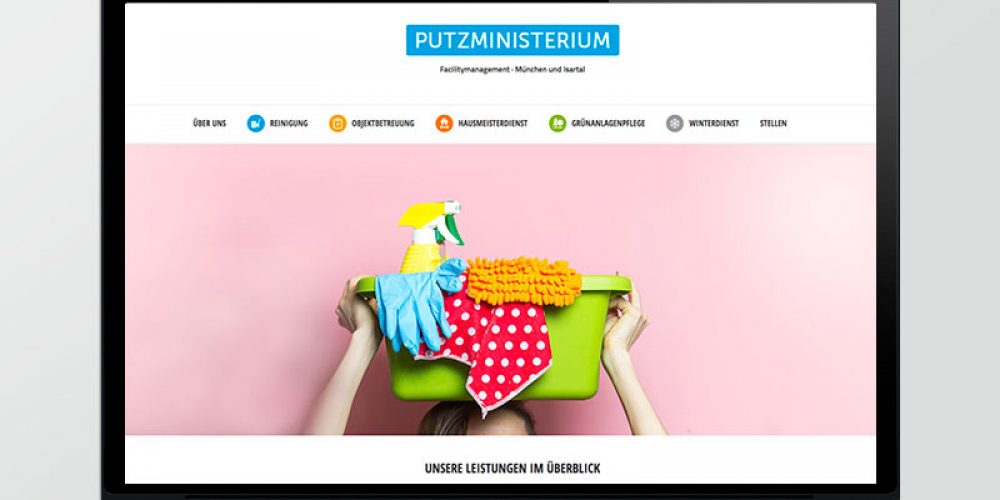 Putzministerium – Webseite
