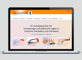 Haunstetter Sägenfabrik Webseite